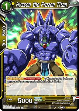 Hyssop the Frozen Titan DB2-118 Common