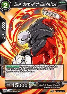 Jiren, Survival of the Fittest DB2-156 Rare