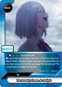 The Insanity Known As Delight | SSSS.GRIDMAN | R | Foil | #S-UB-C05/0030EN