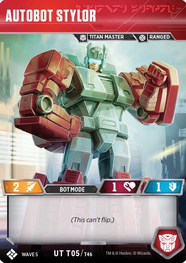 Transformers TCG: Titan Masters Attack Singles 1/2