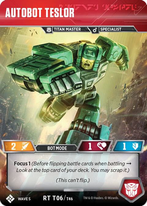 Autobot Teslor T06 Raro