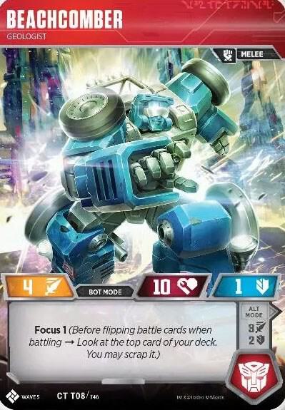 Transformers TCG: Titan Masters Attack Singles 1/2