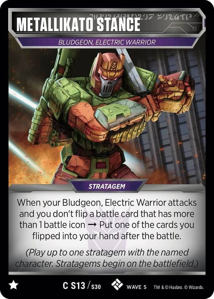 Transformers TCG: Titan Masters Attack Singles 1/2