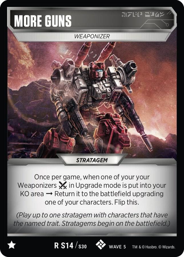 Transformers TCG: Titan Masters Attack Singles 1/2