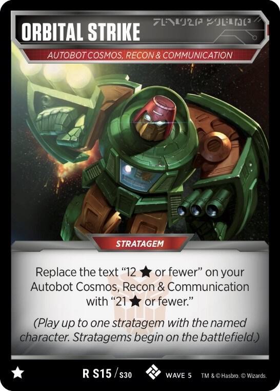 Transformers TCG: Titan Masters Attack Singles 1/2