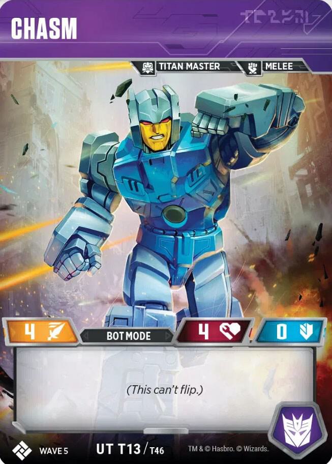 Transformers TCG: Titan Masters Attack Singles 1/2