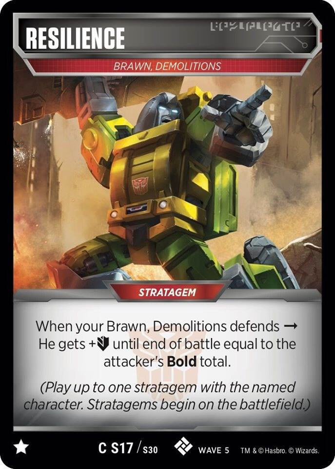 Transformers TCG: Titan Masters Attack Singles 1/2