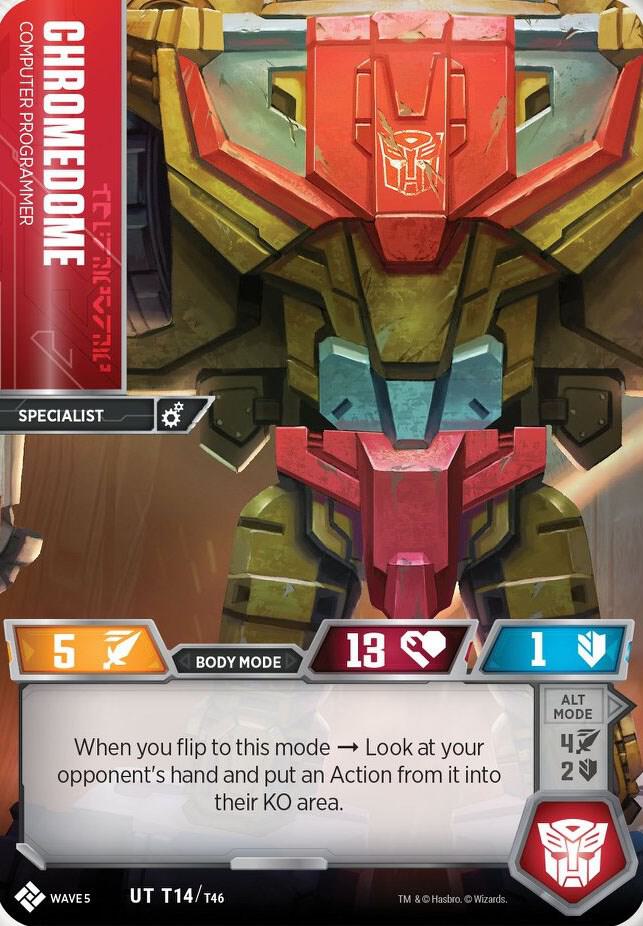Transformers TCG: Titan Masters Attack Singles 1/2