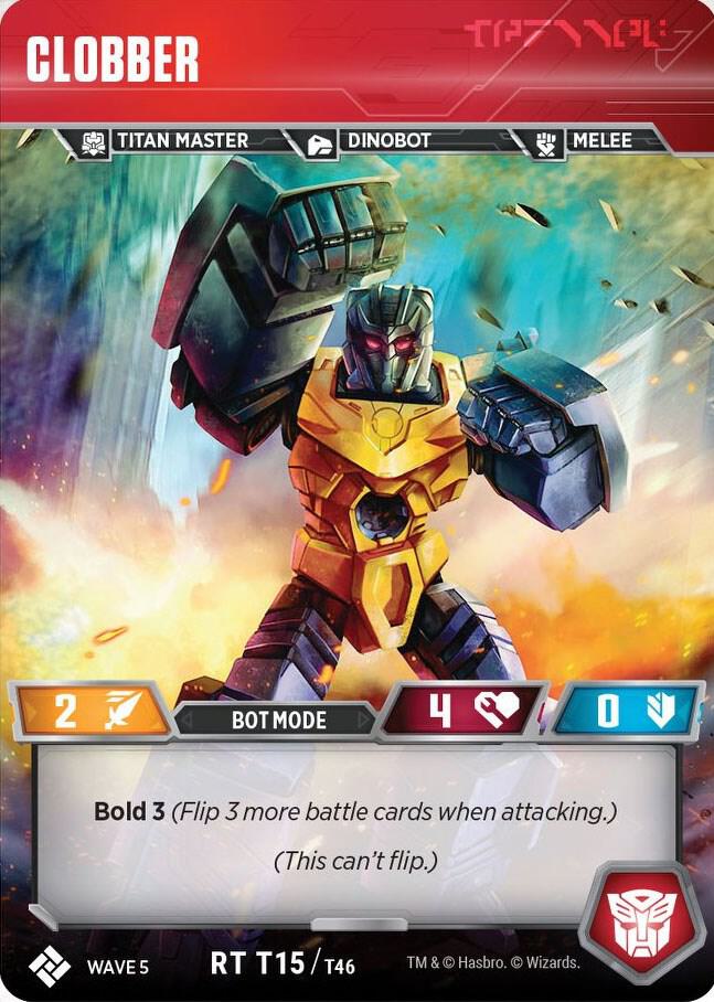 Transformers TCG: Titan Masters Attack Singles 1/2