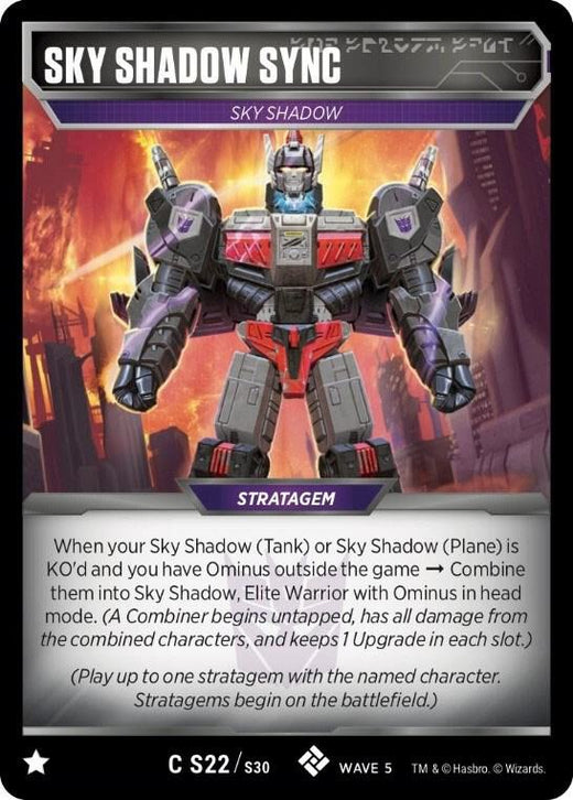 Sky Shadow Sync S22 Común