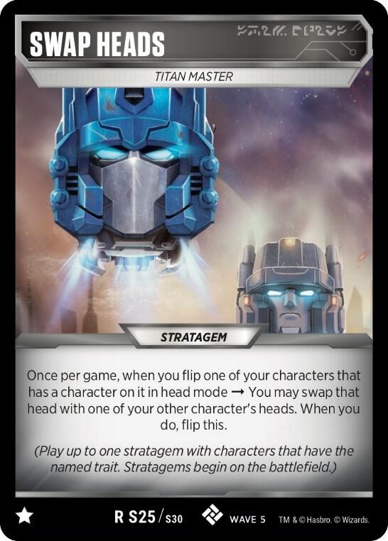 Transformers TCG: Titan Masters Attack Singles 1/2