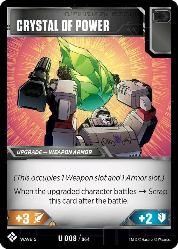 Transformers TCG: Titan Masters Attack Singles 1/2