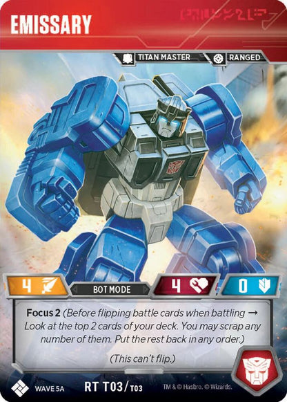 Transformers TCG: El ataque de los Titan Masters