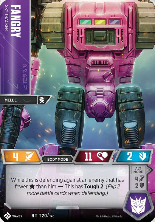 Fangry - Rastreador Celeste T20 Raro