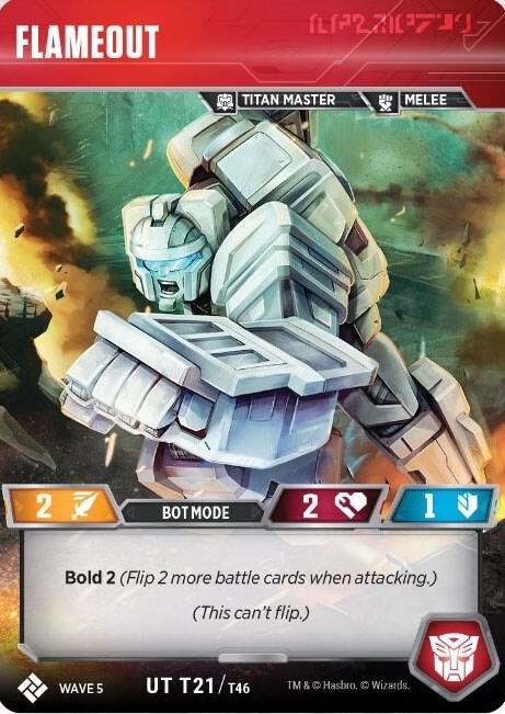 Transformers TCG: Titan Masters Attack Singles 1/2