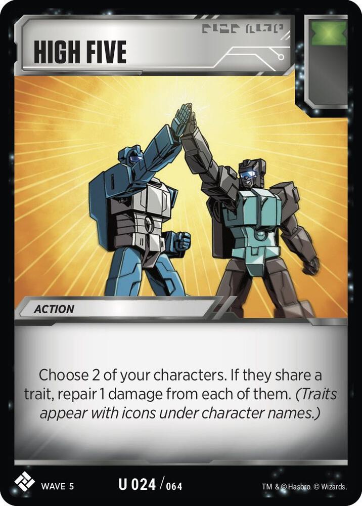Transformers TCG: Titan Masters Attack Singles 1/2