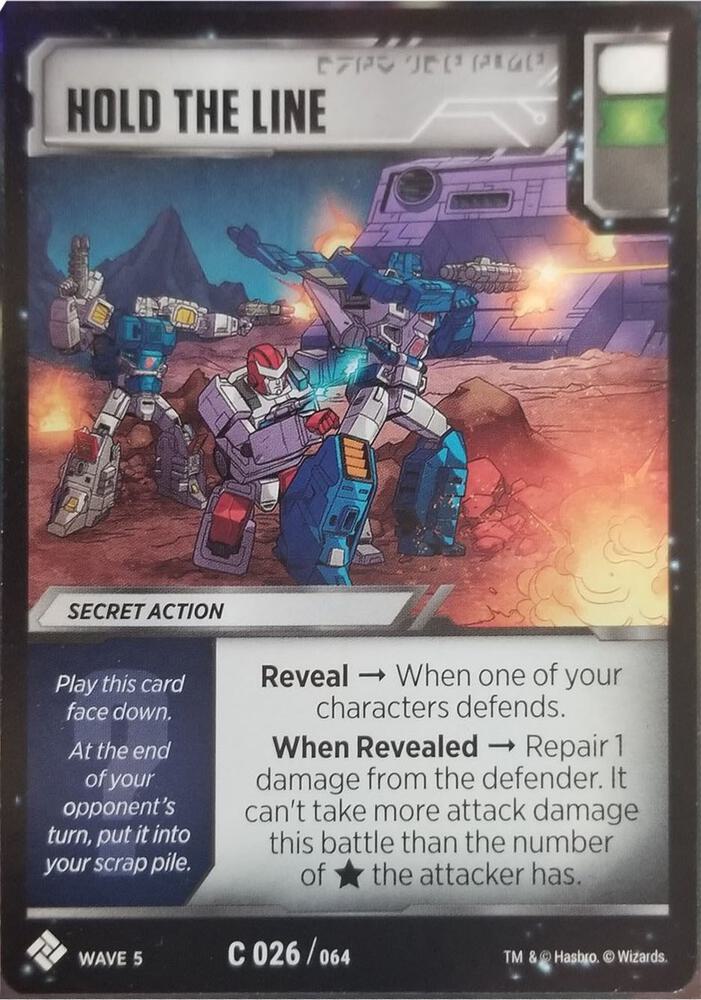 Transformers TCG: Titan Masters Attack Singles 1/2