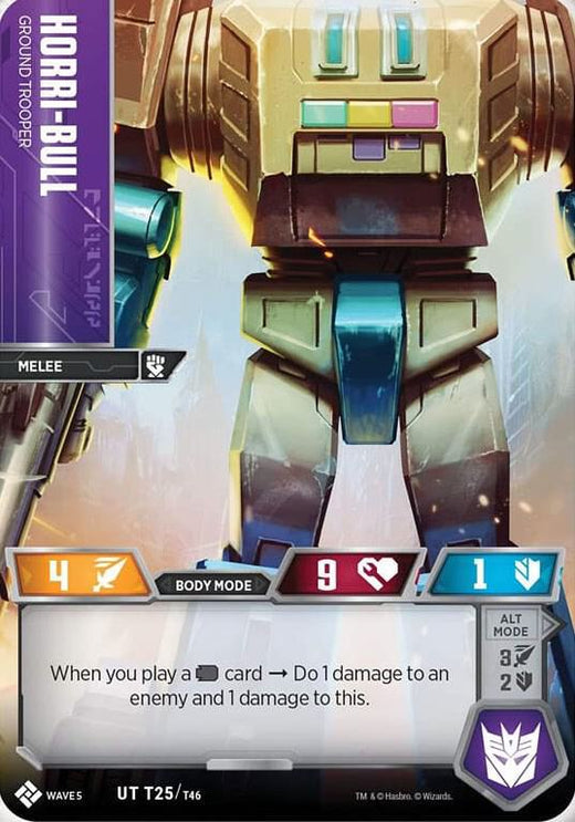 Horri-Bull - Soldado raso T25 Poco común