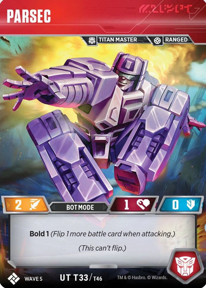 Transformers TCG: Titan Masters Attack Singles 1/2
