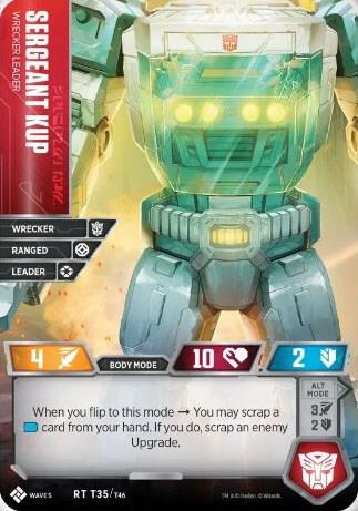 Transformers TCG: Titan Masters Attack Singles 1/2