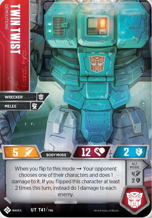Transformers TCG: Titan Masters Attack Singles 2/2