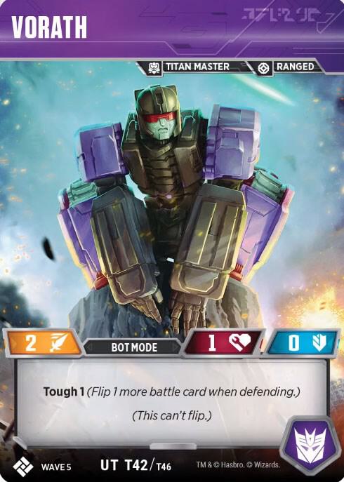 Transformers TCG: Titan Masters Attack Singles 2/2