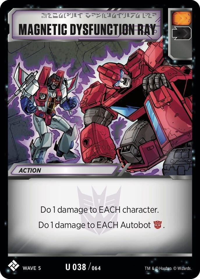 Transformers TCG: Titan Masters Attack Singles 2/2