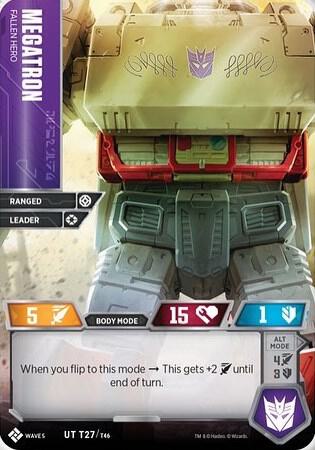 Megatron - Héroe Caído T27 Poco Común