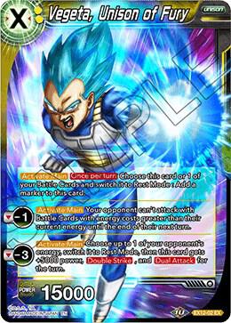 Vegeta, Unison of Fury EX12-02 Expansion Rare
