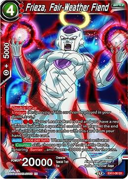 Frieza, Fair-Weather Fiend EX11-06 Expansion Rare