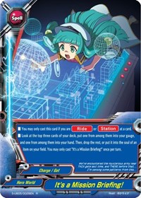 It's a Mission Briefing! | Buddy Again Vol.2 ~Super Buddy War EX~ | R | Normal | #S-UB05/0028EN