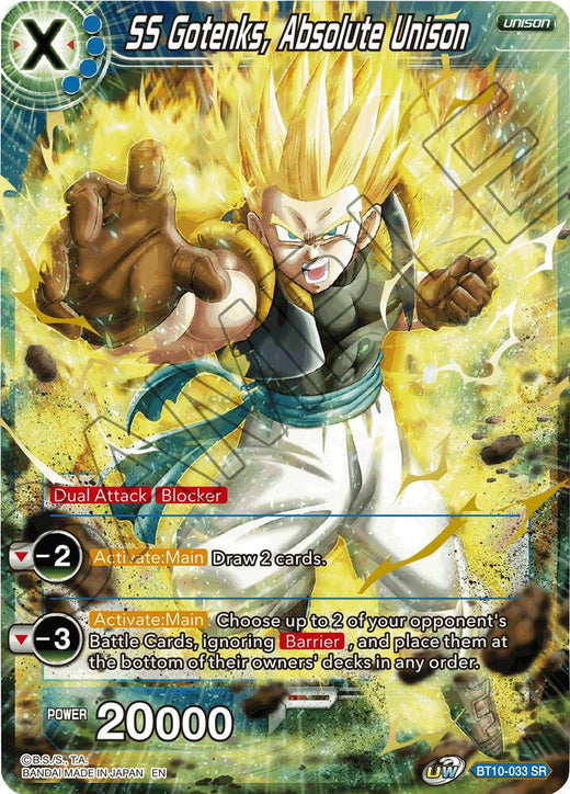 SS Gotenks, Absolute Unison BT10-033 Super Rare