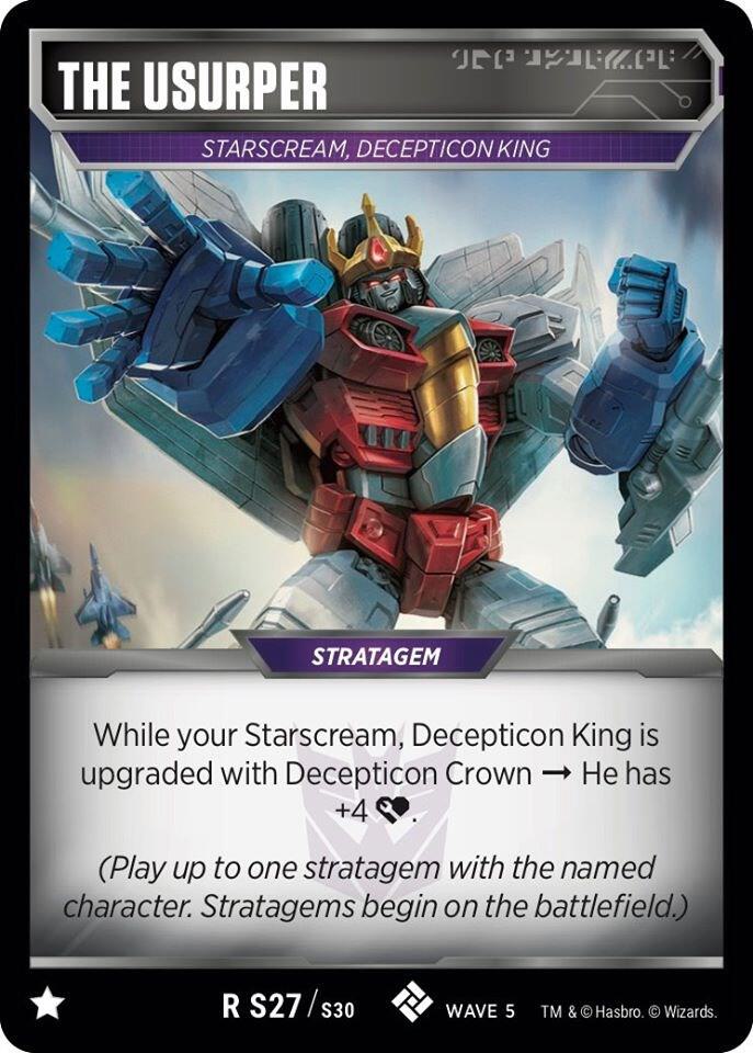 Transformers TCG: Titan Masters Attack Singles 1/2