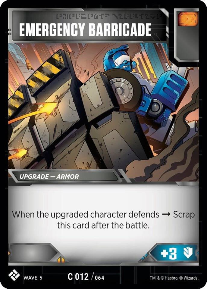 Transformers TCG: Titan Masters Attack Singles 1/2