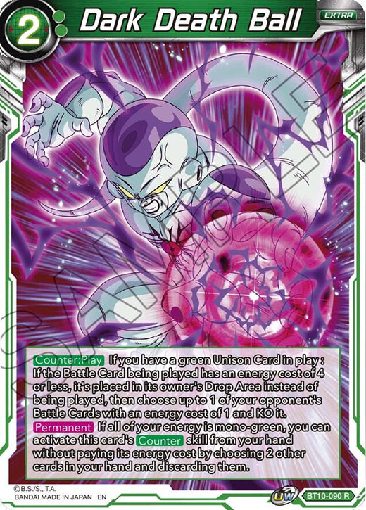 Dark Death Ball BT10-090 Rare