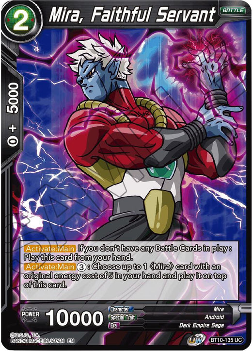 Mira, Faithful Servant BT10-135 Uncommon