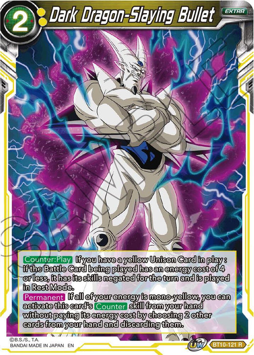 Dark Dragon-Slaying Bullet BT10-121 Rare