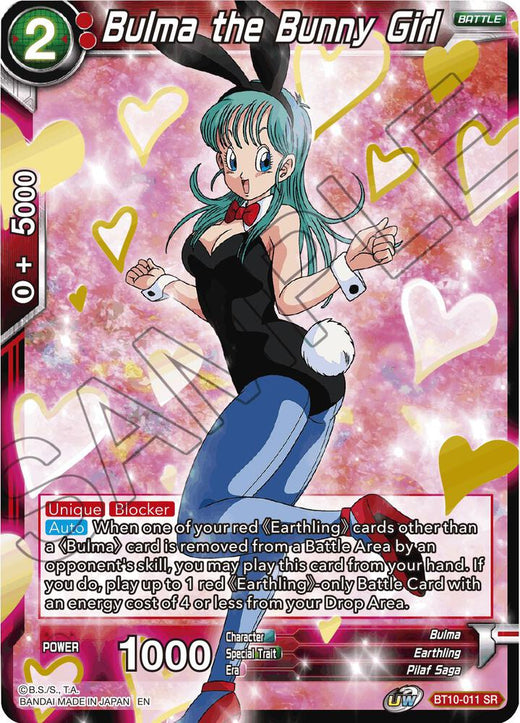 Bulma the Bunny Girl BT10-011 Super Rare