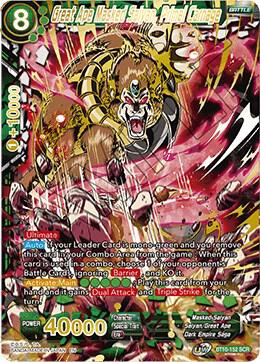 Great Ape Masked Saiyan, Primal Carnage BT10-152 Secret Rare