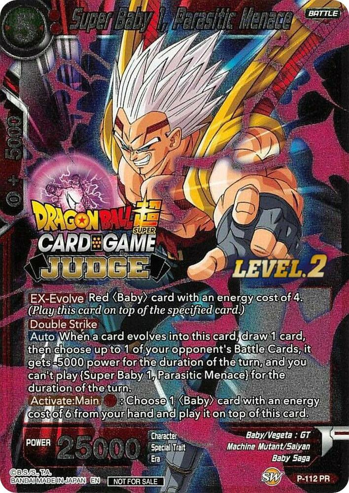 Dragon Ball Super: Masters: Judge Promotion Cards Singles 3/3