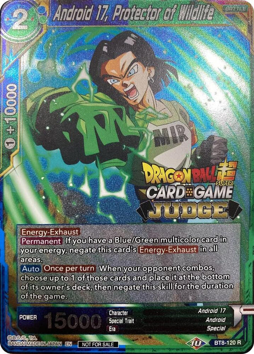 Android 17, Protector of Wildlife BT8-120 Promo