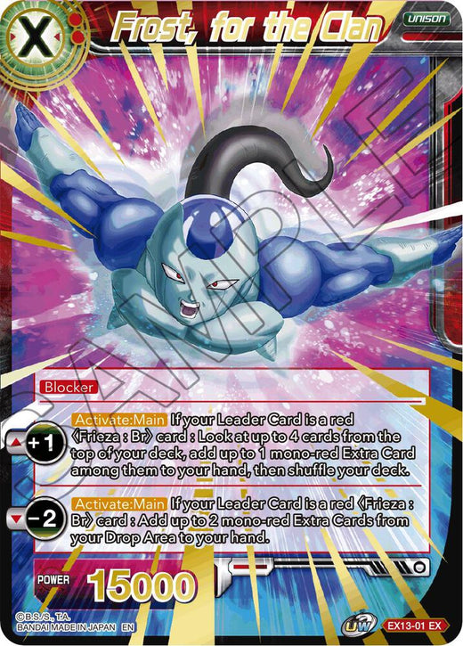 Frost, for the Clan EX13-01 Expansion Rare