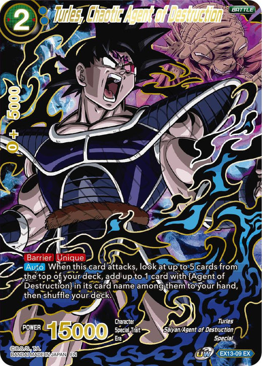 Turles, Chaotic Agent of Destruction EX13-09 Expansion Rare