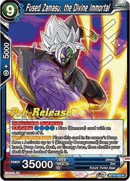 Fused Zamasu, the Divine Immortal BT10-052 Rare