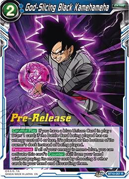 God-Slicing Black Kamehameha BT10-057 Rare