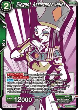 Elegant Assistance Heles (Alternate Art) EX03-18 Expansion Rare
