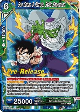 Son Gohan & Piccolo, Skills Sharpened BT10-147 Rare