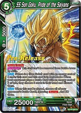 SS Son Goku, Pride of the Saiyans BT10-065 Rare