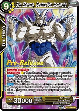 Syn Shenron, Destruction Incarnate BT10-115 Rare
