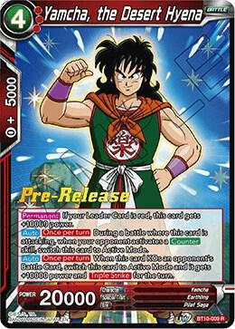 Yamcha, the Desert Hyena BT10-009 Rare